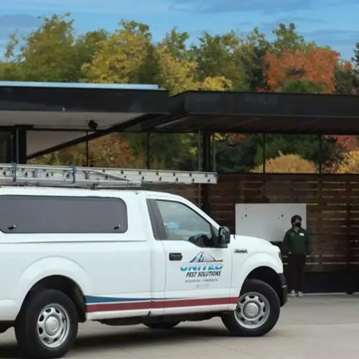 United Pest Solutions Service vehicle